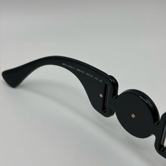 VERSACE Sunglasses VE4425U 536087 Black Dark Grey Unisex Sunglasses NEW - Picture 7 of 11